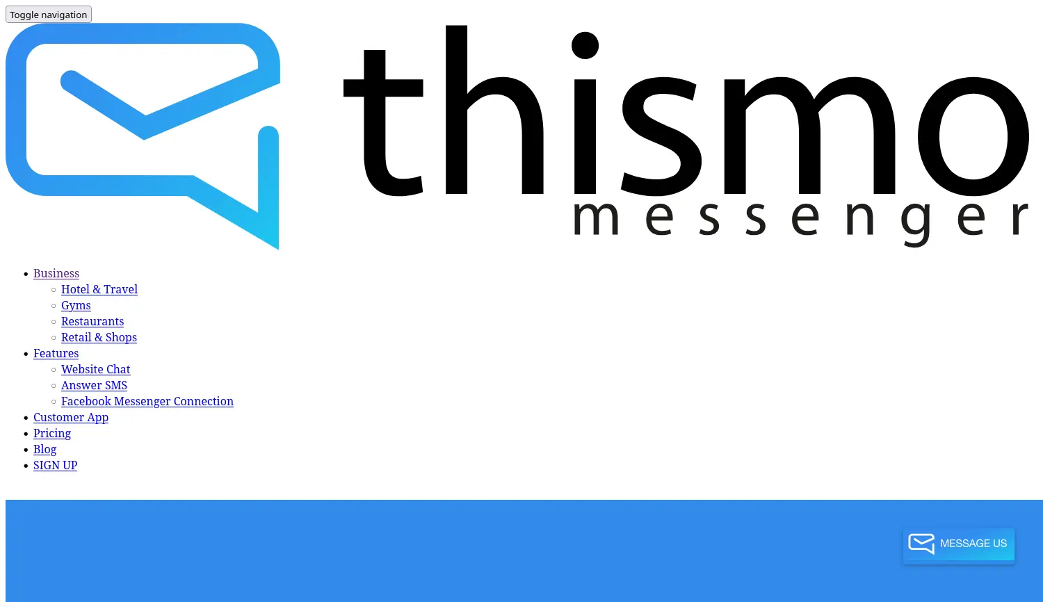 Website der Firma thismo