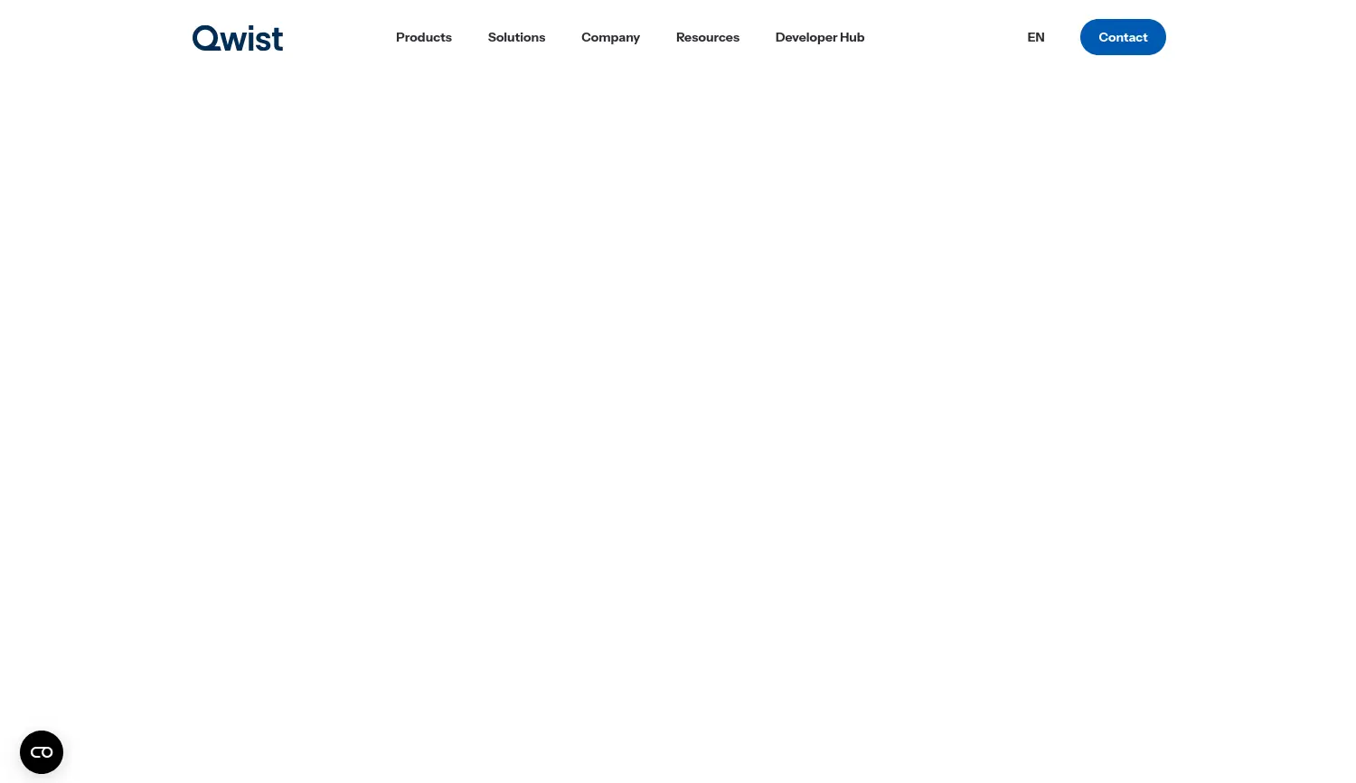 Website der Firma Qwist GmbH