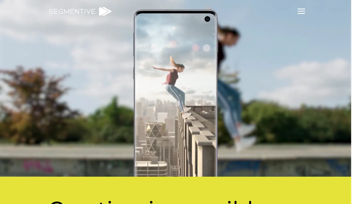 Website der Firma Cinector GmbH