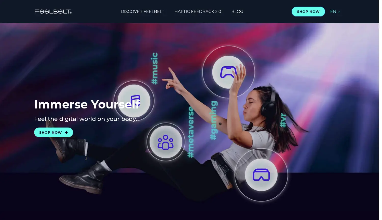 Website der Firma Sensit! GmbH