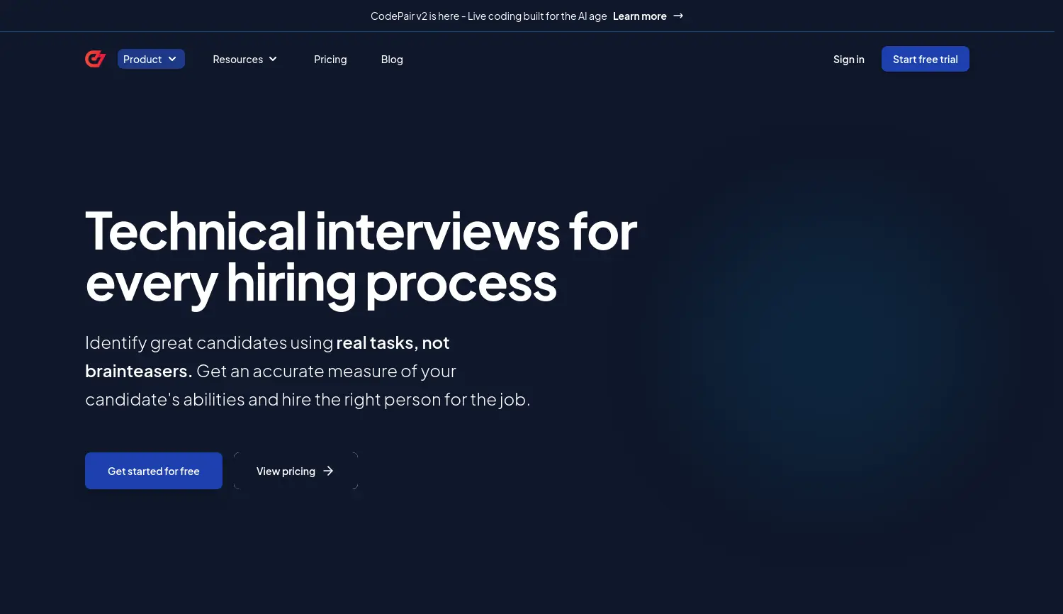 Website der Firma CodeSubmit