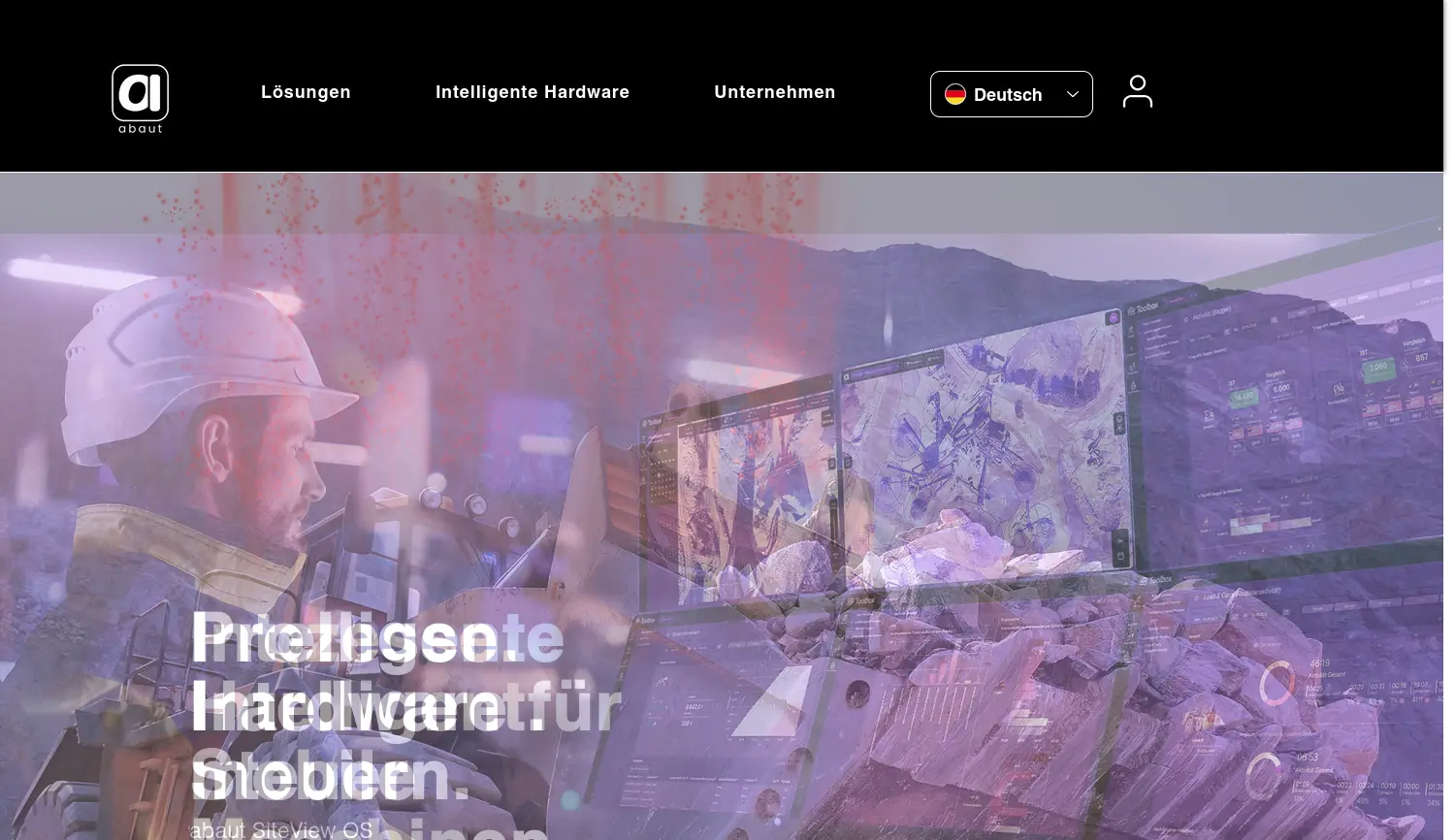 Website der Firma abaut GmbH