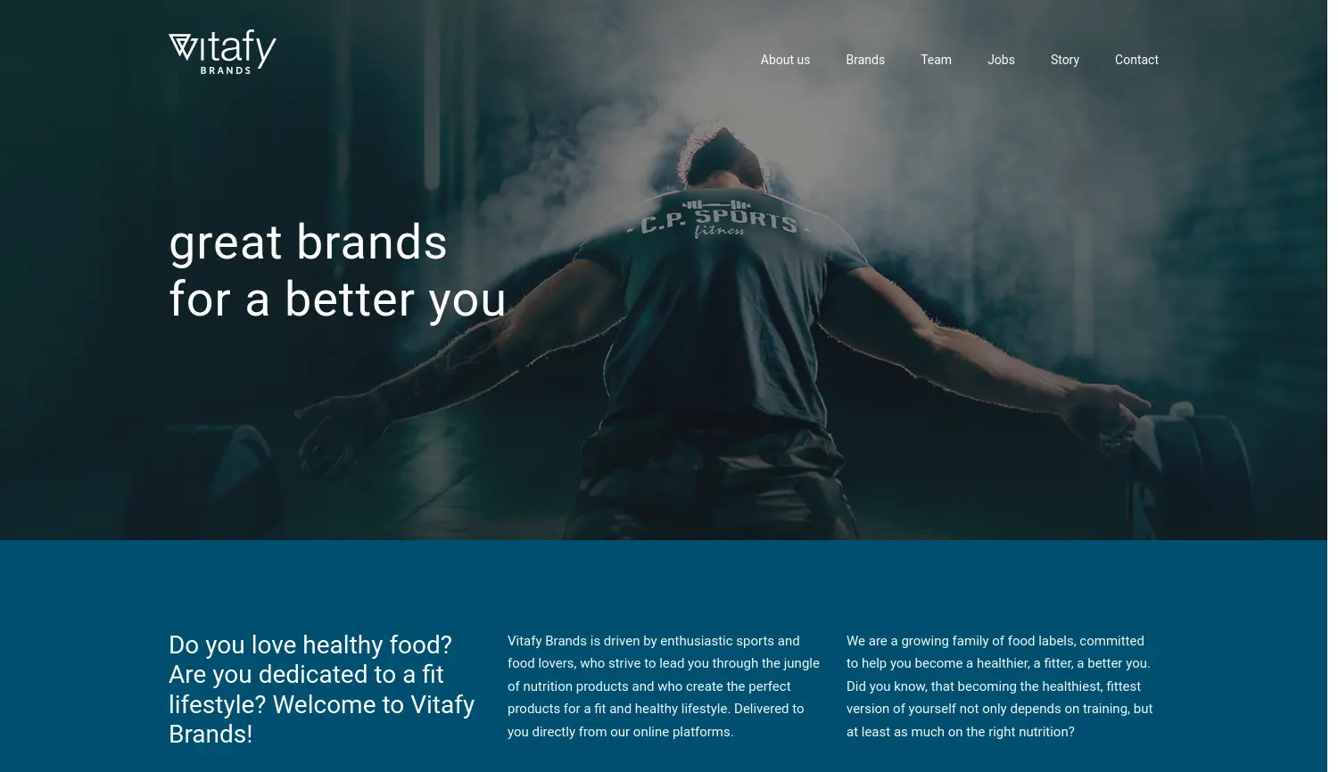 Website der Firma Vitafy GmbH