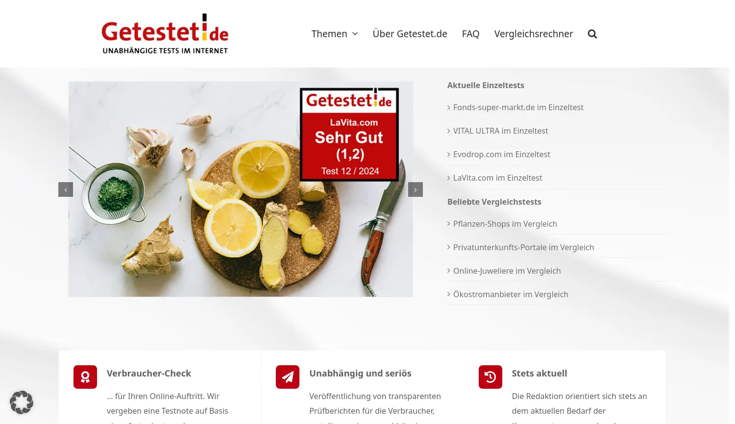 Website der Firma The Performance Network Group GmbH