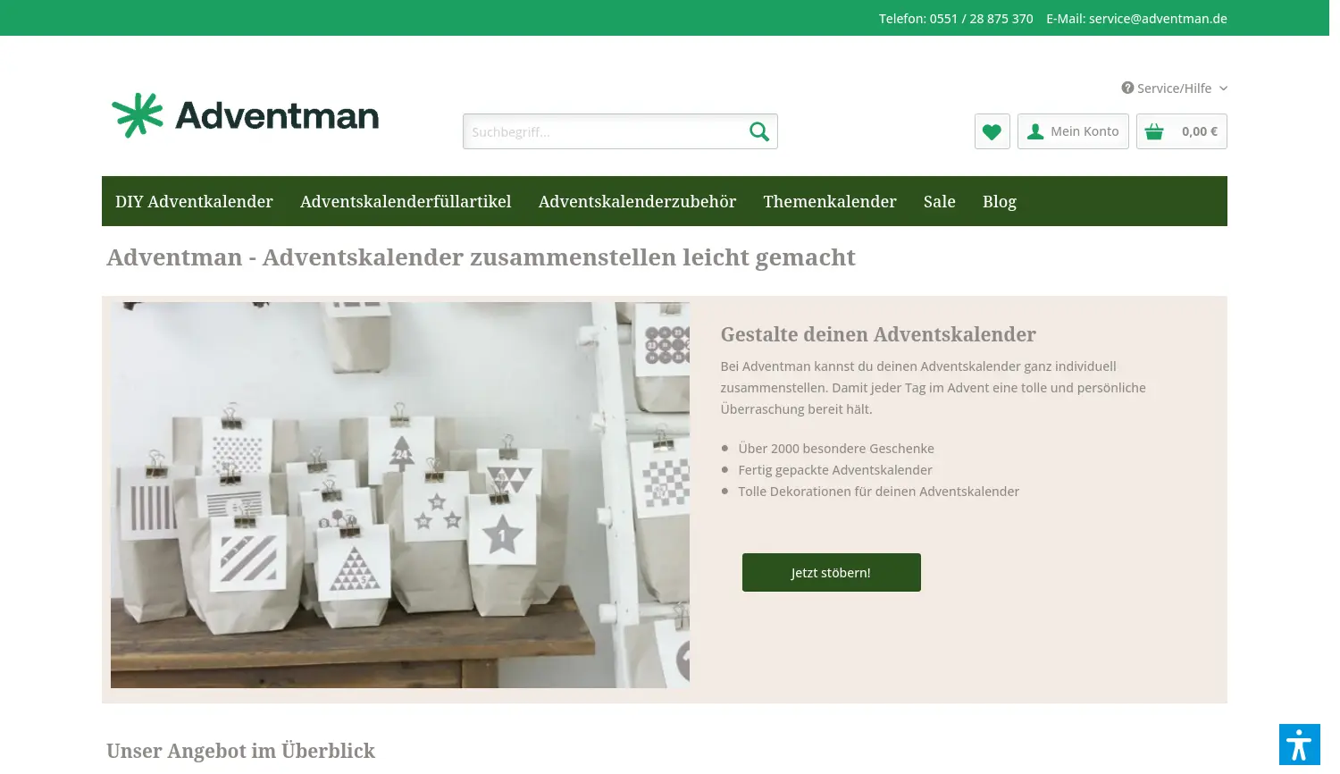 Website der Firma schulstart e.K.