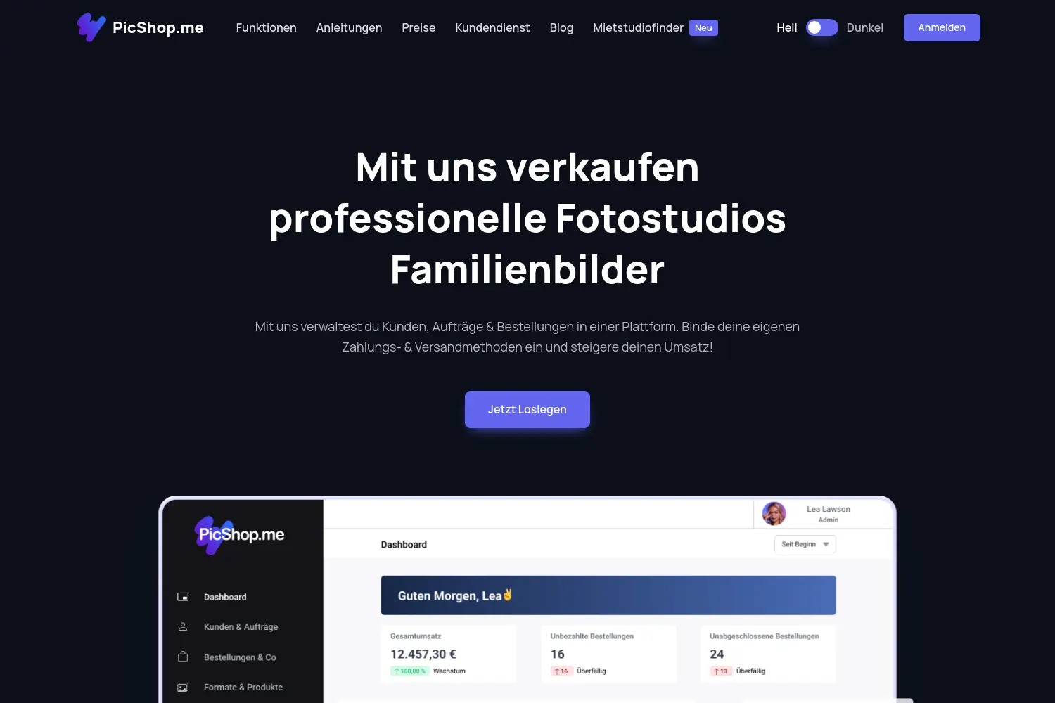 Website der Firma IT-Dienstleistungen Jan-Lukas Knoch