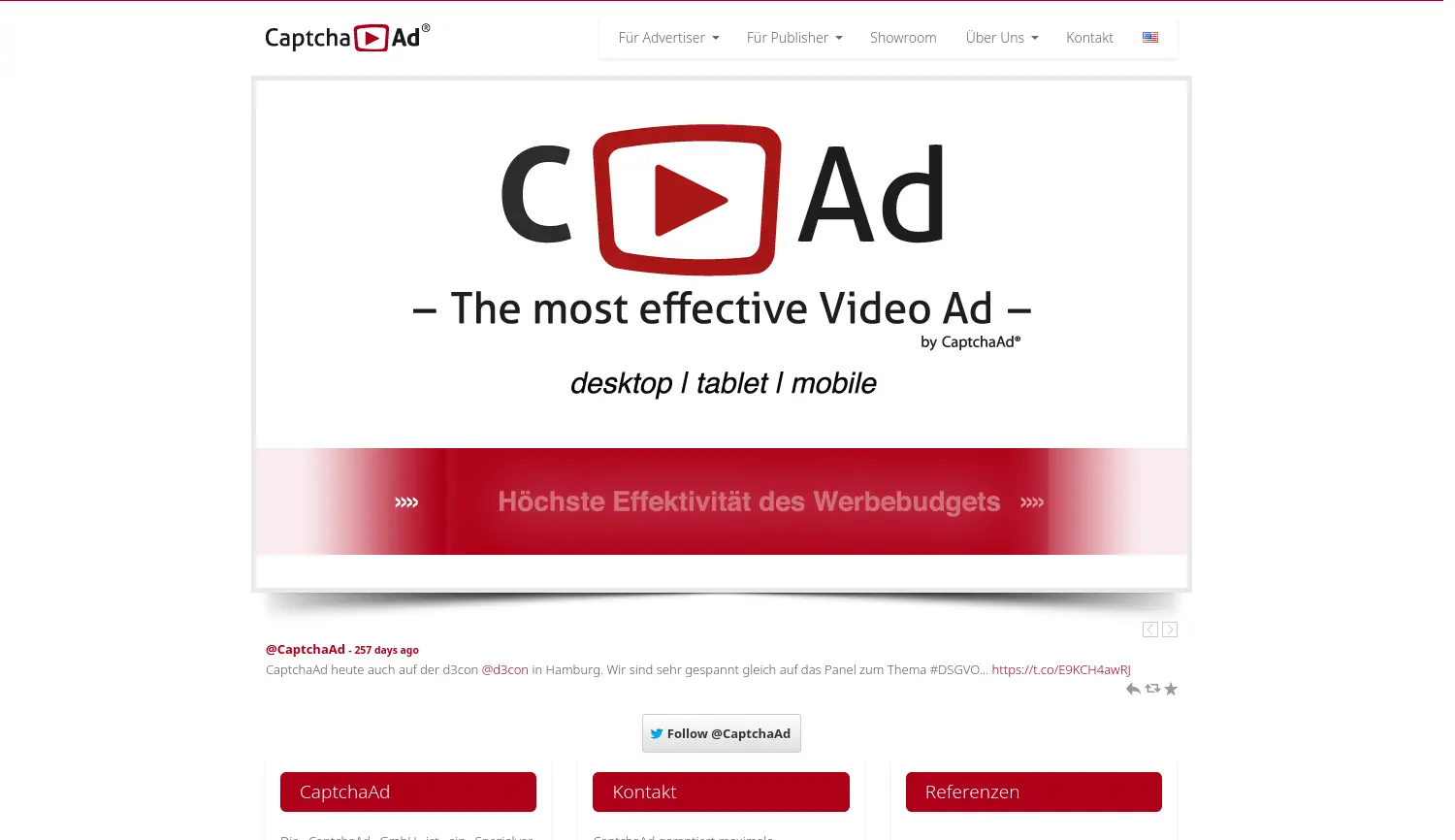 Website der Firma Interactive Insight GmbH