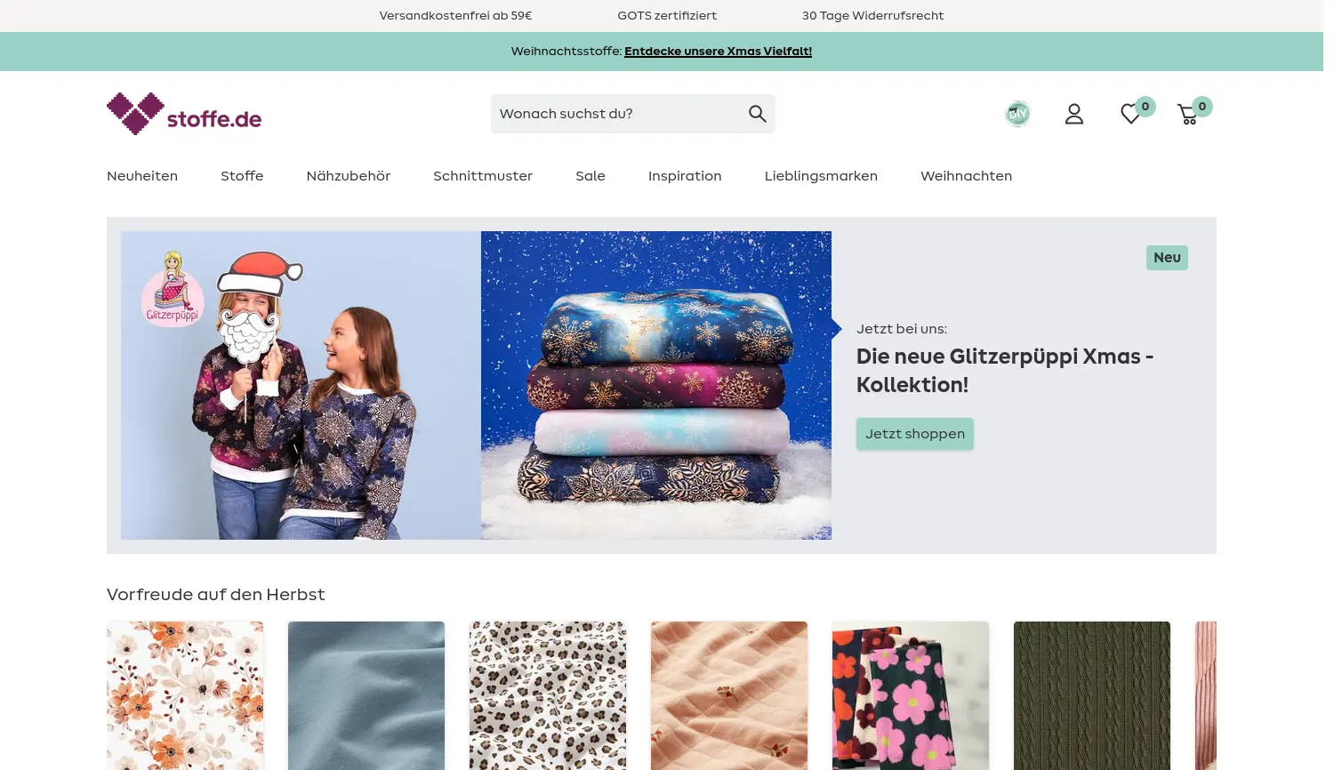 Website der Firma fabfab GmbH