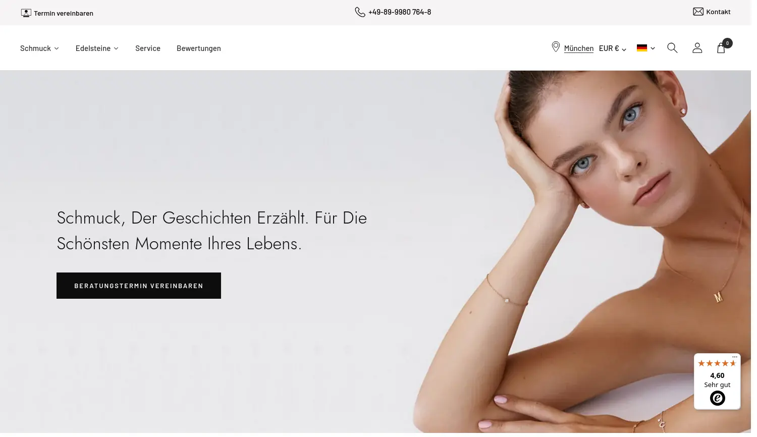 Website der Firma RENÉSIM GmbH