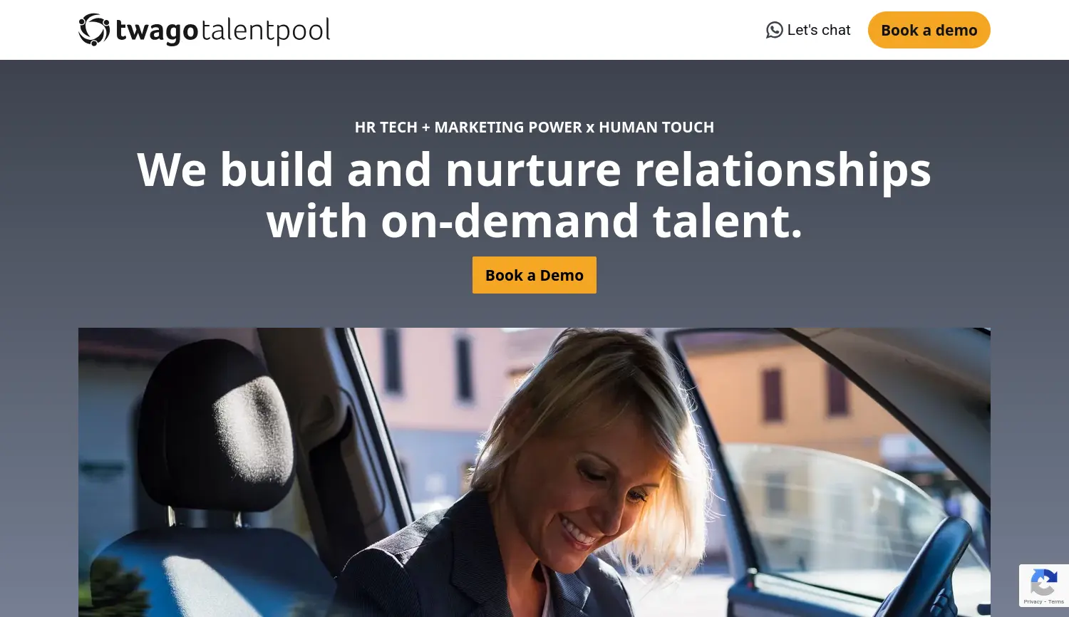 Website der Firma Randstad Sourceright GmbH