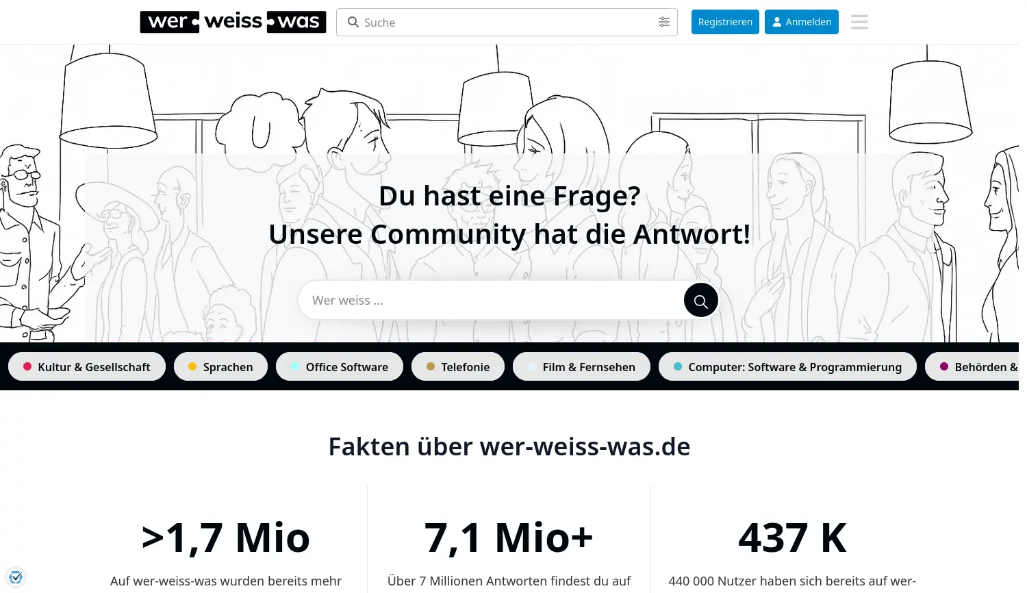 Website der Firma wer-weiss-was