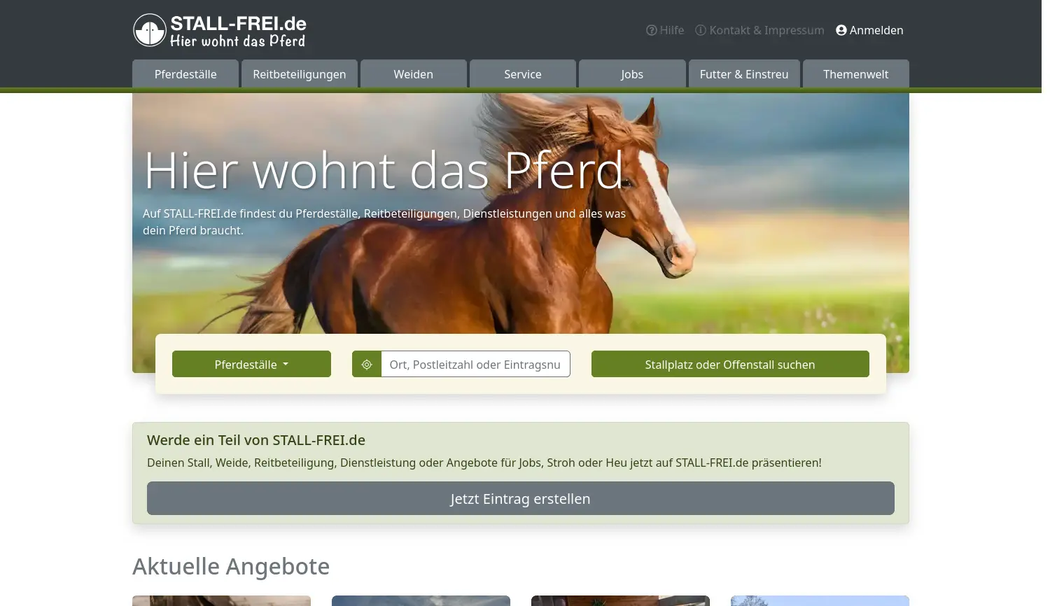 Website der Firma Hagen Langbartels