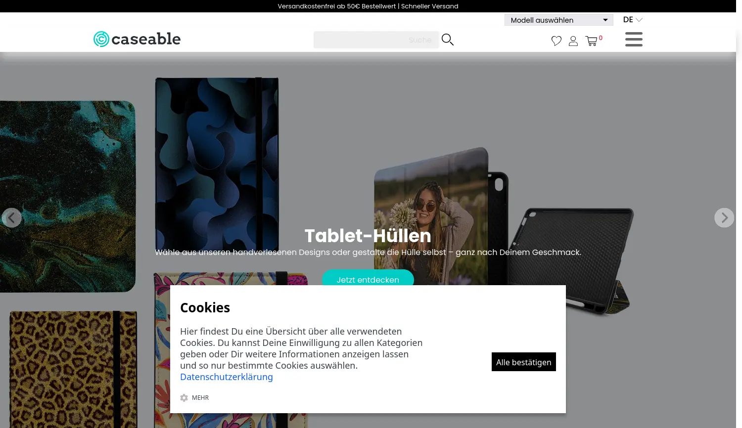 Website der Firma beyounic GmbH