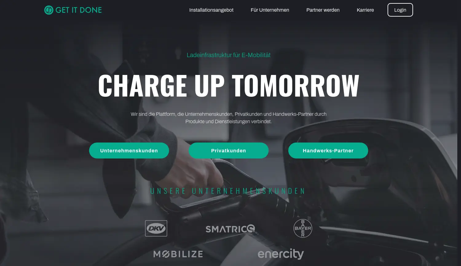 Website der Firma GET IT DONE TECHNOLOGIES