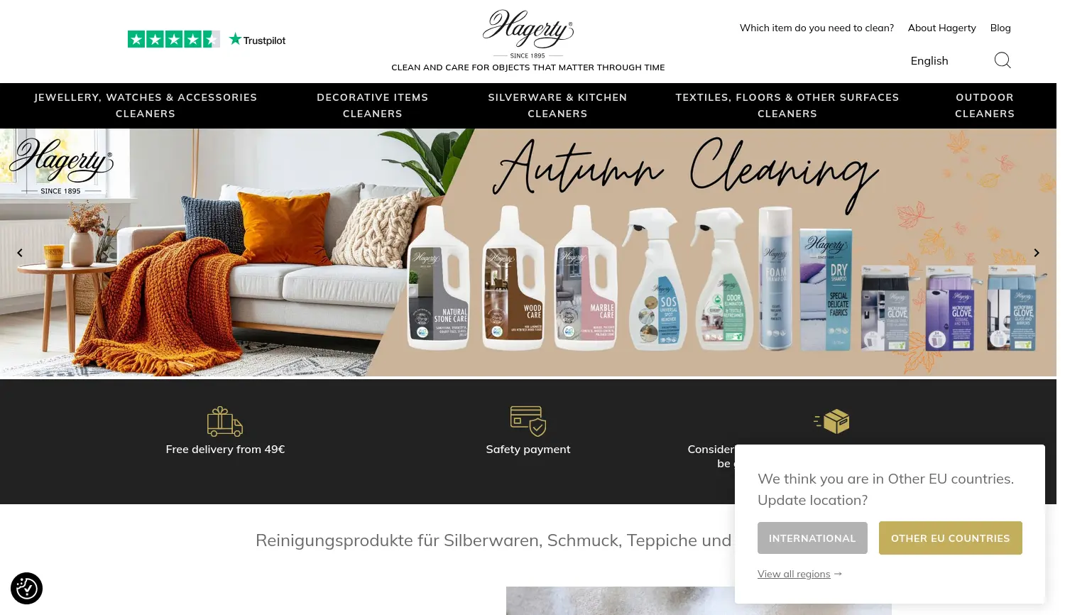 Website der Firma Hagerty