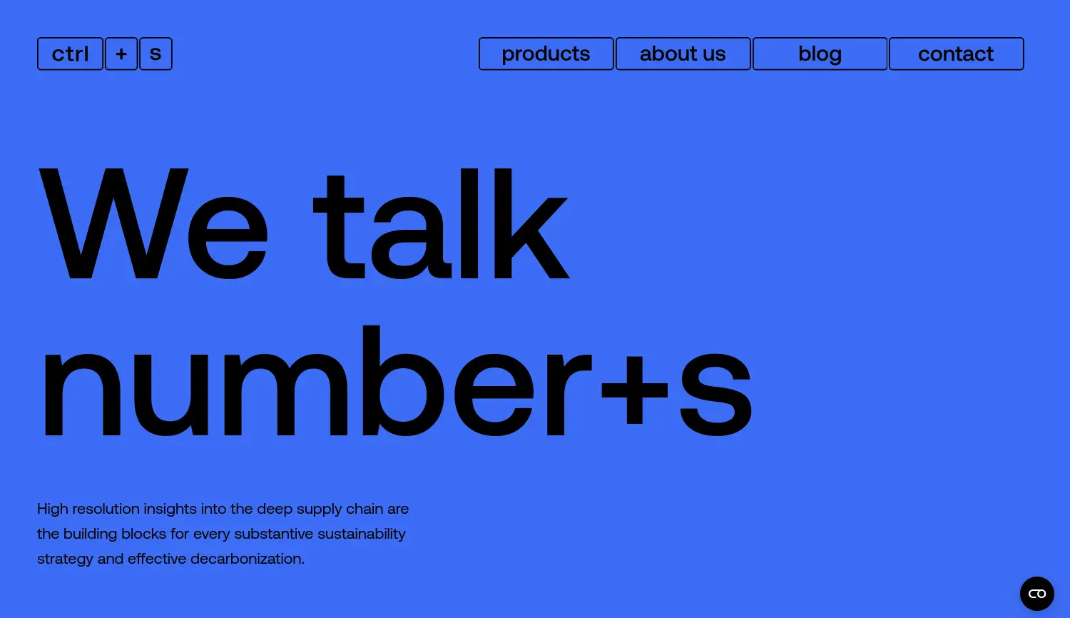 Website der Firma ctrl+s GmbH