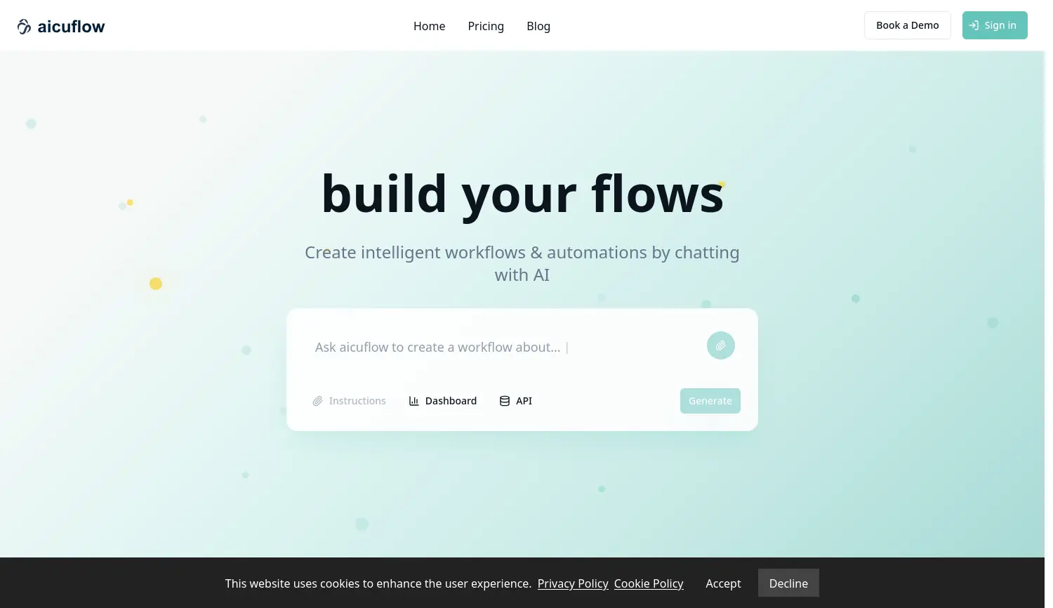 Website der Firma AICU GmbH