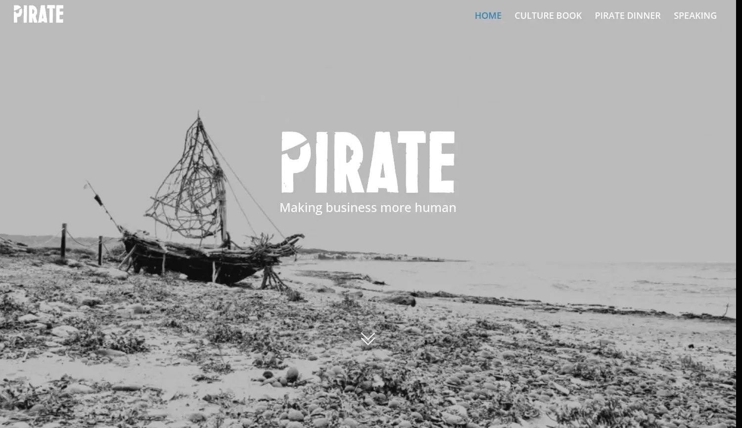 Website der Firma PIRATE GmbH