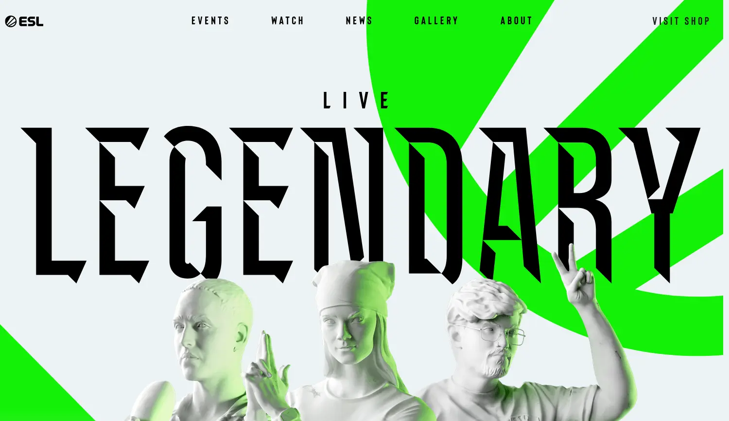 Website der Firma ESL FACEIT Group GER GmbH