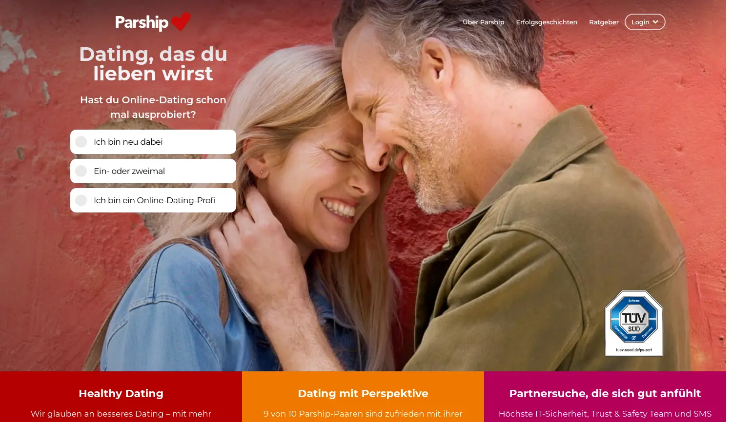 Website der Firma PE Digital GmbH