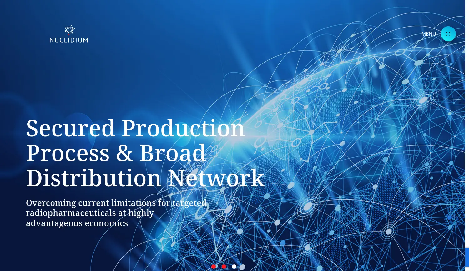 Website der Firma Nuclidium (DE) GmbH