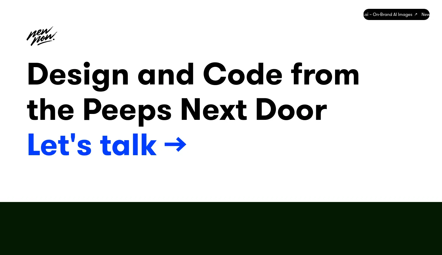 Website der Firma newnow.cool GmbH & Co. KG