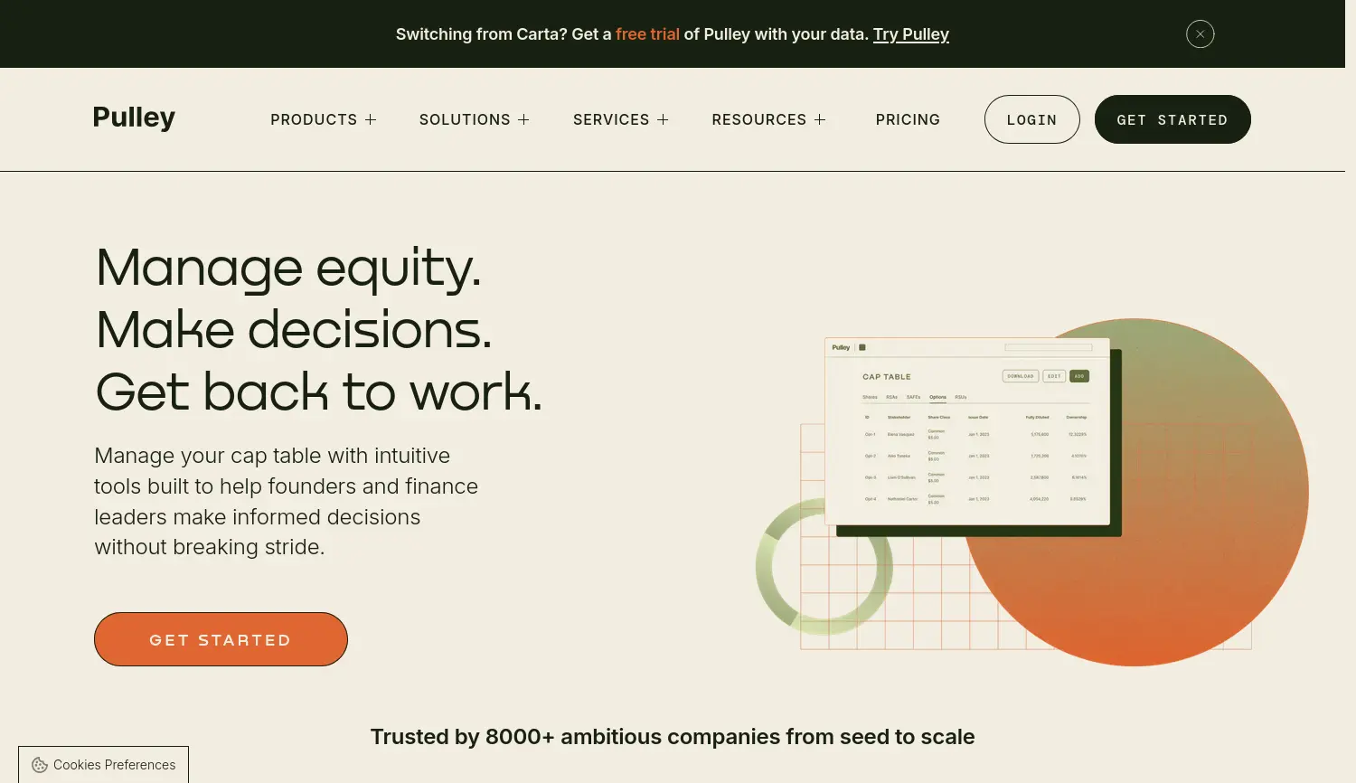 Website der Firma Prolific Labs Incorporated