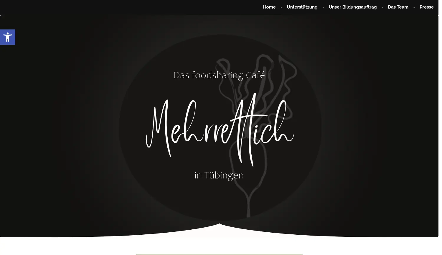 Website der Firma Mehrrettich e.V.