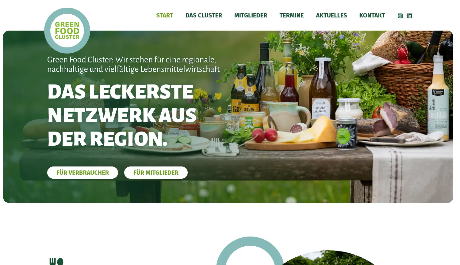 Website der Firma Region Fulda Wirtschaftsförderungsgesellschaft mbH (Träger)