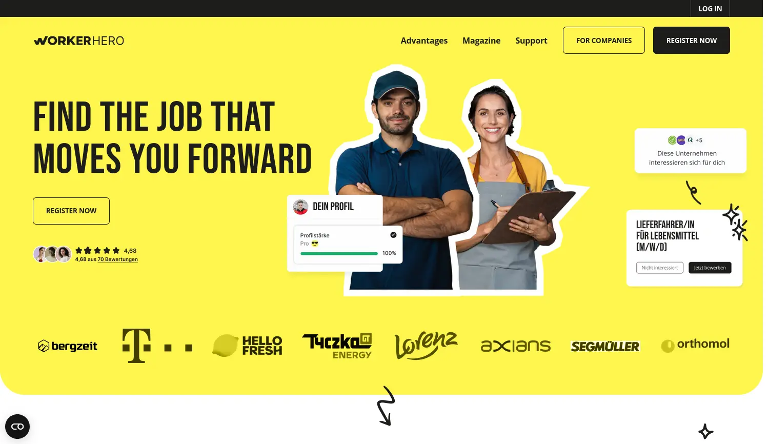 Website der Firma Simpmatch GmbH