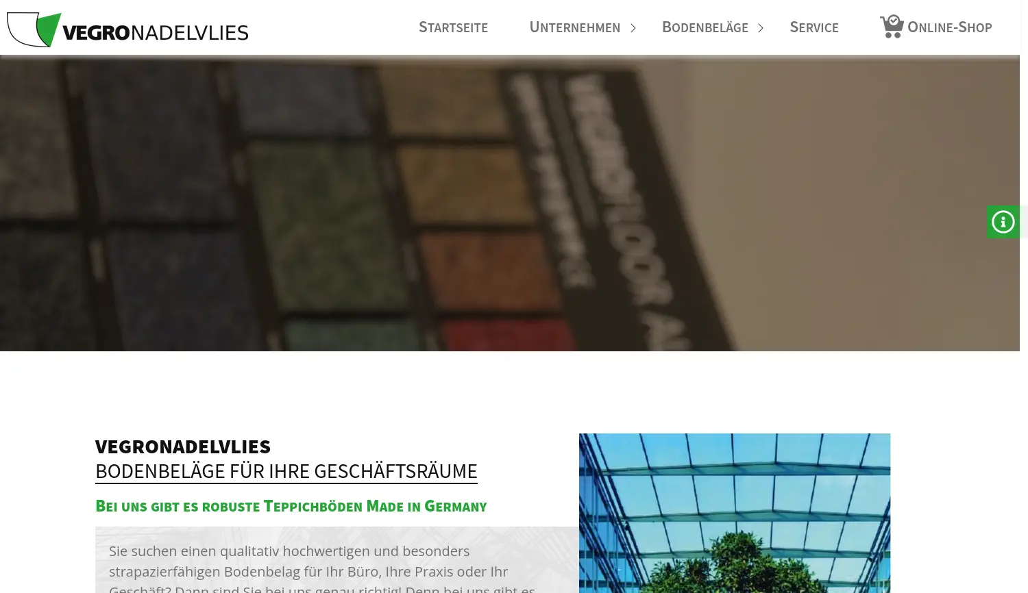 Website der Firma Büssau HV e.K.