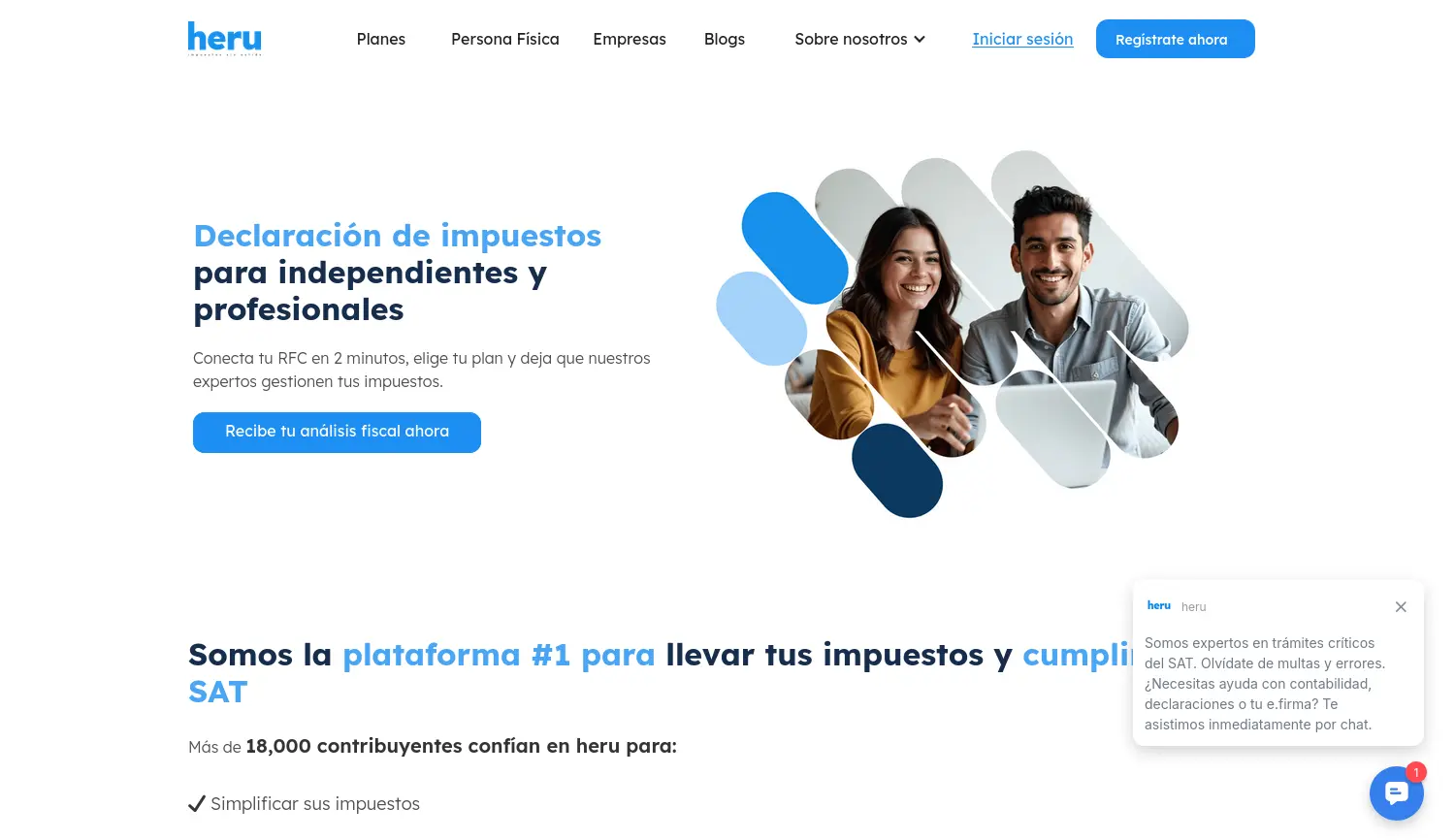 Website der Firma heru