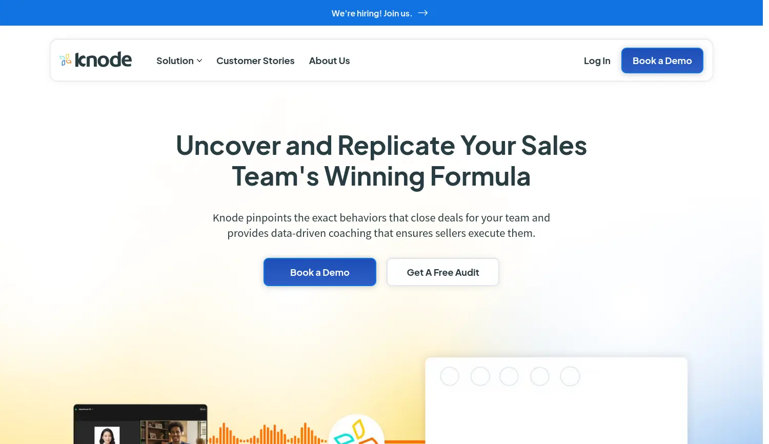 Website der Firma Knode