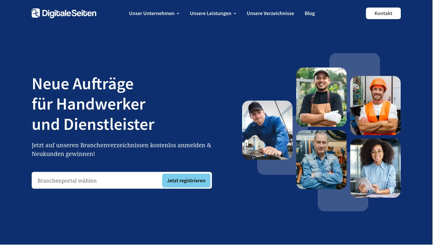 Website der Firma Marktplatz Mittelstand GmbH & Co. KG
