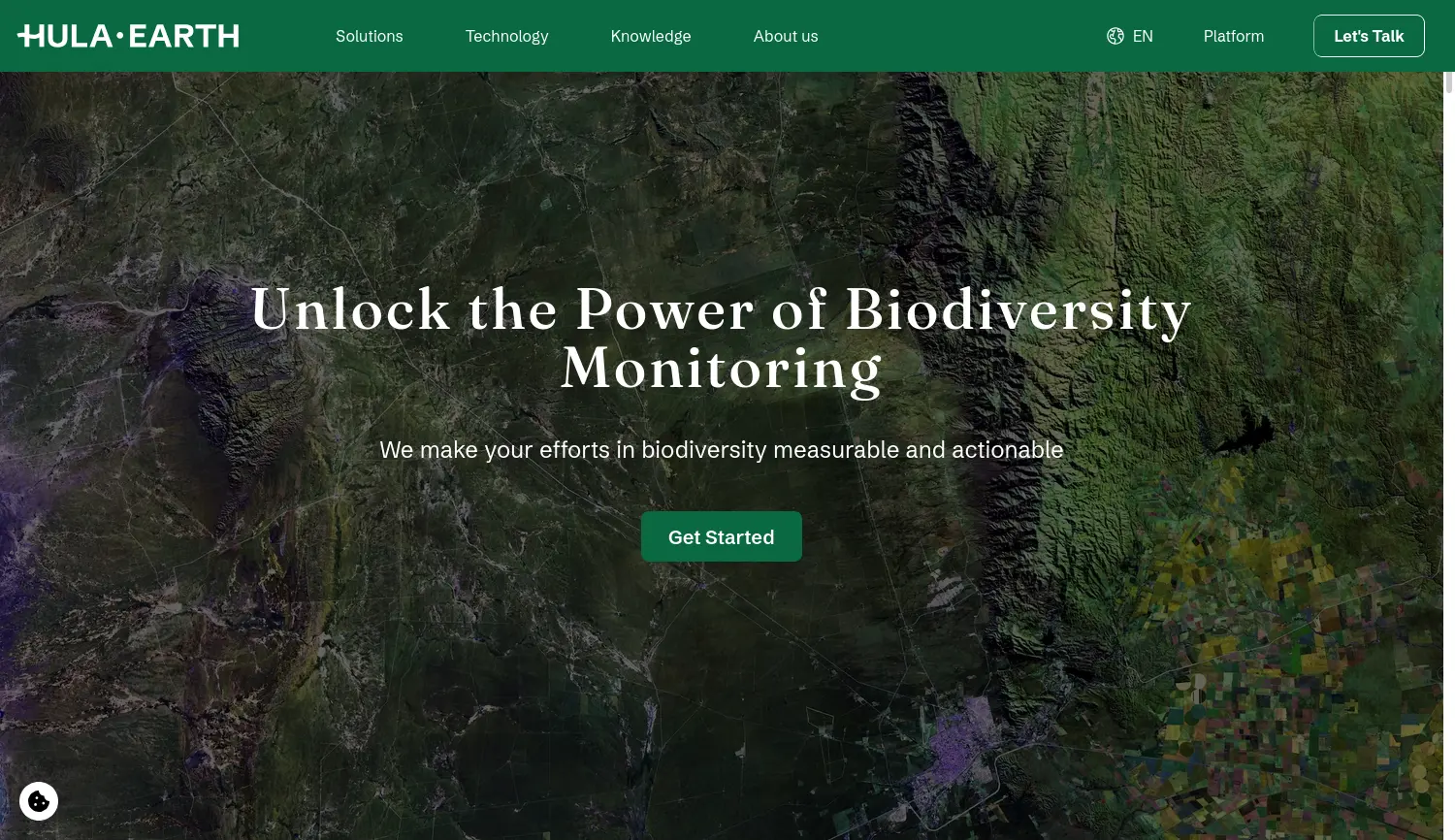 Website der Firma Hula Technologies GmbH