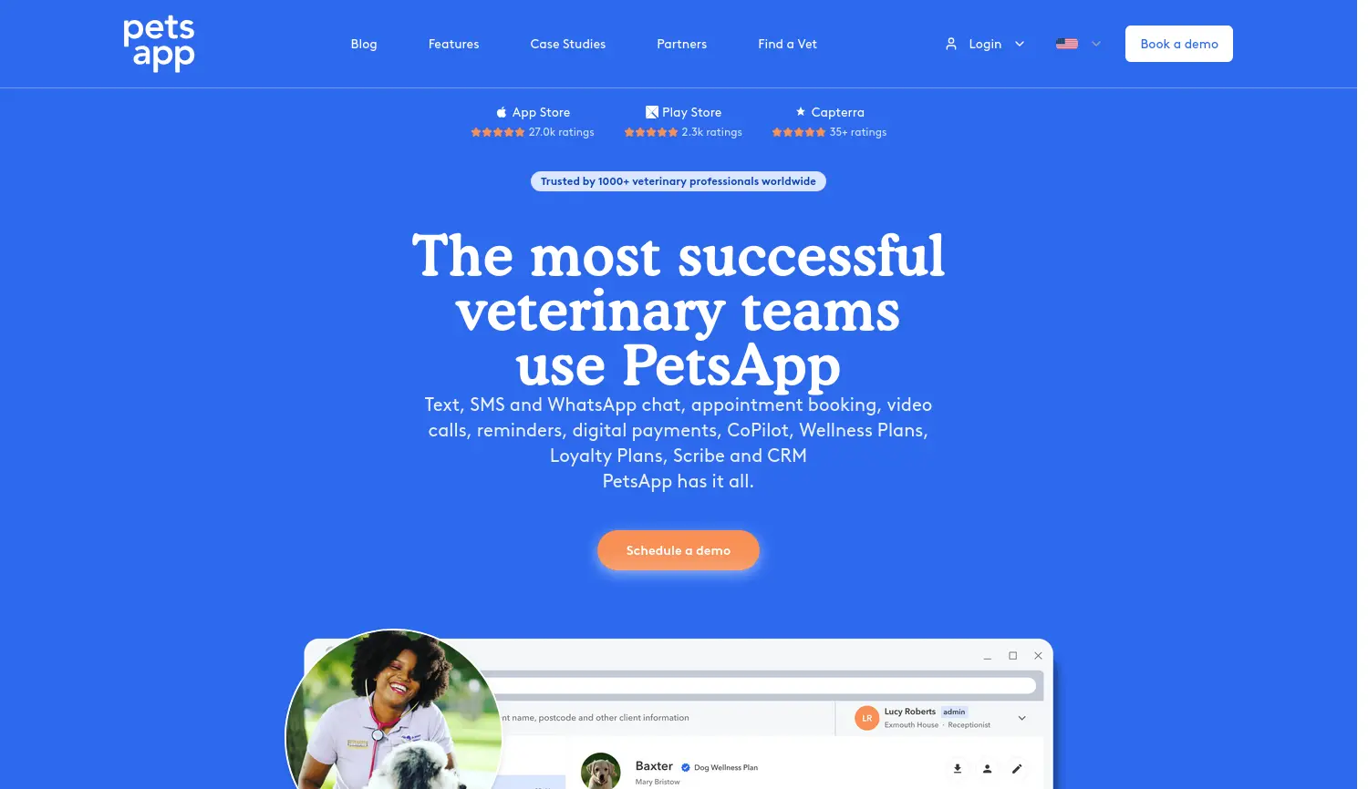Website der Firma PetsApp Ltd.
