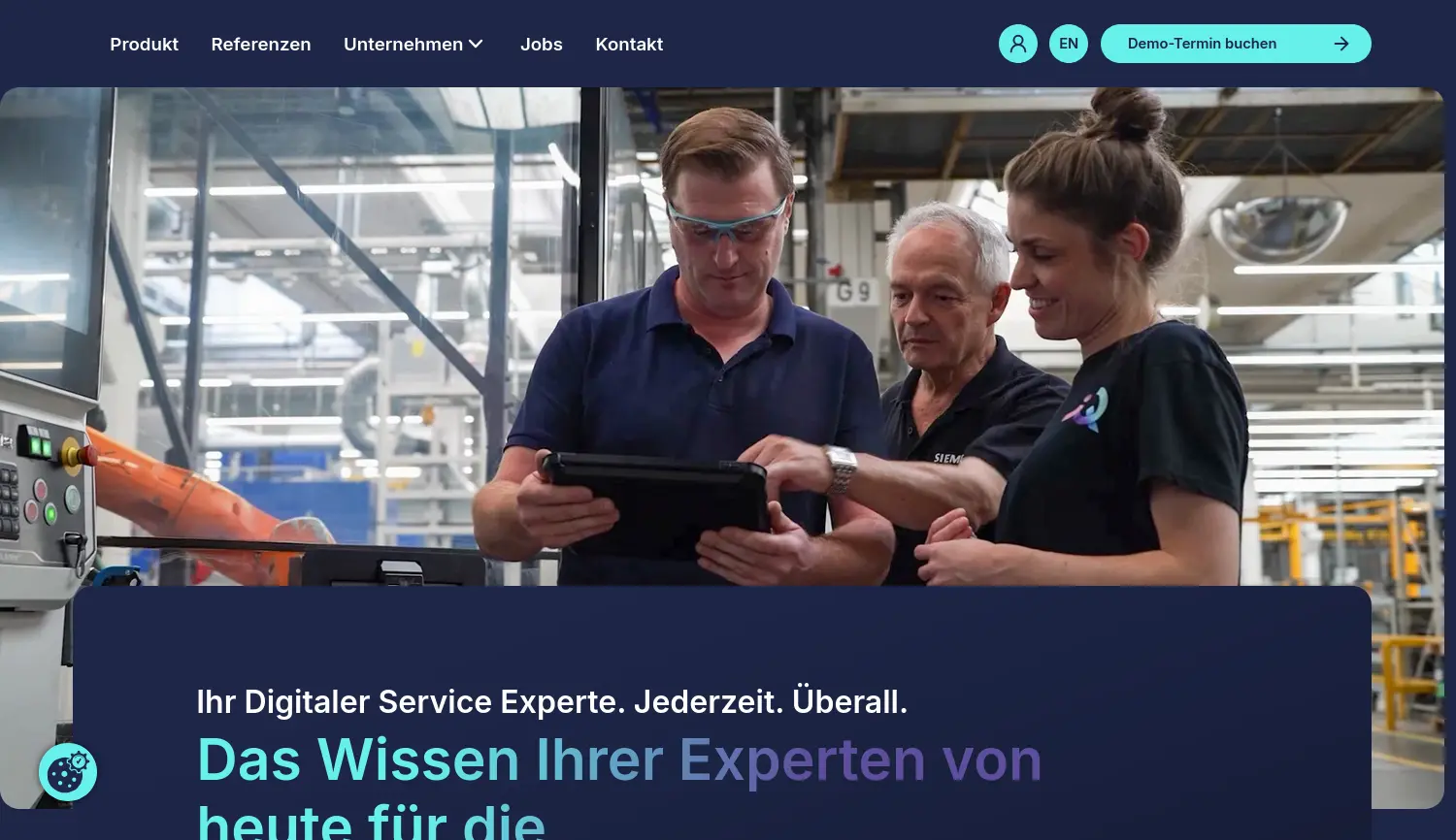 Website der Firma FINDIQ GmbH