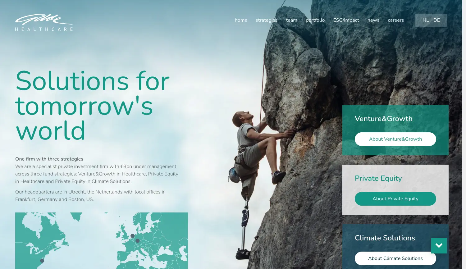 Website der Firma GHP Germany GmbH