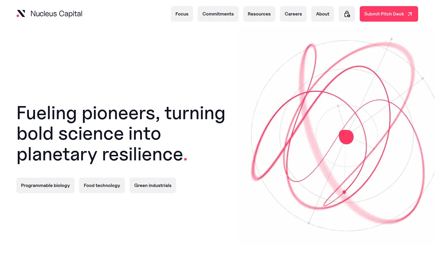 Website der Firma Nucleus Capital Fund Management GmbH