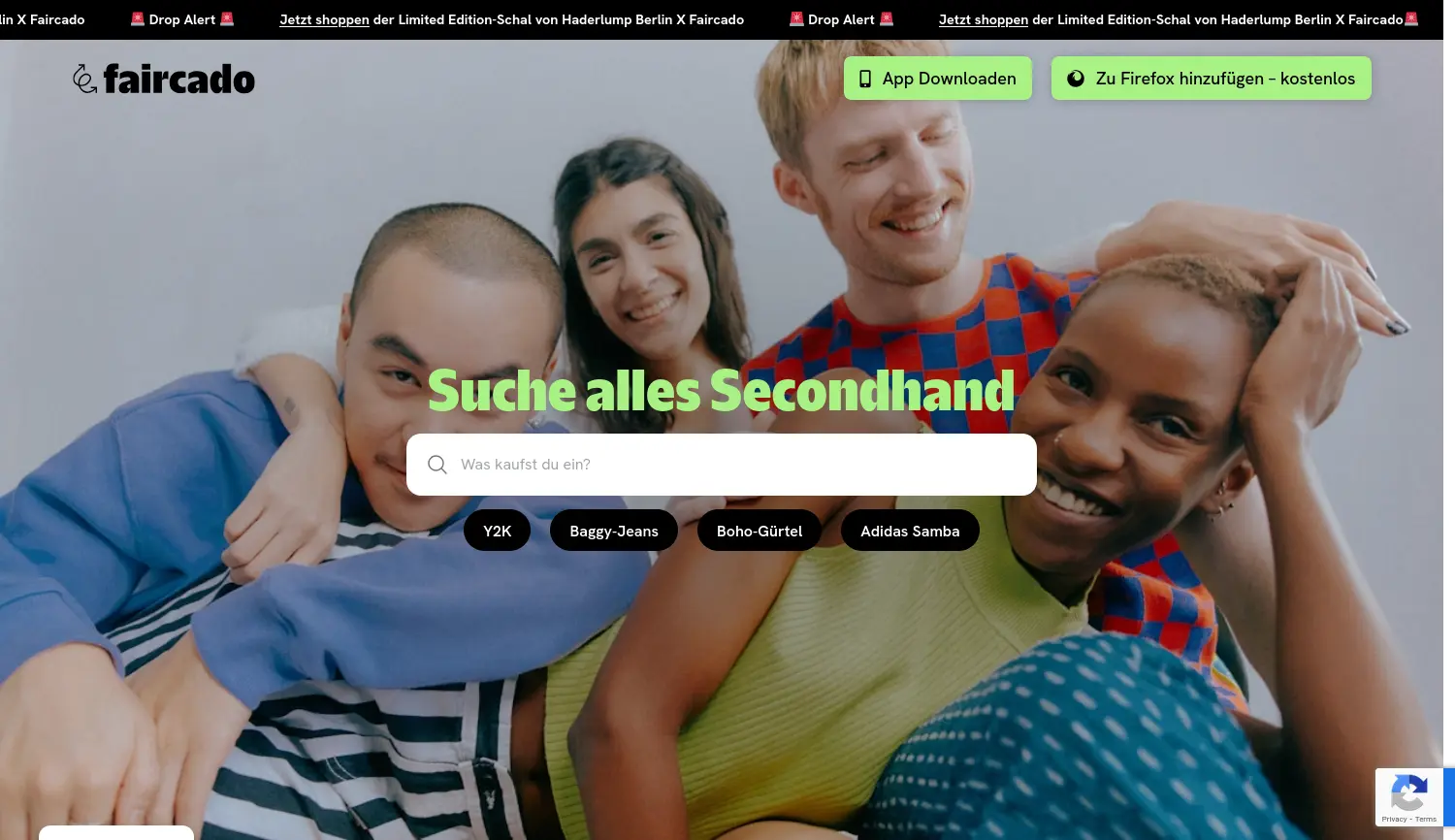 Website der Firma Faircado UG (haftungsbeschränkt)
