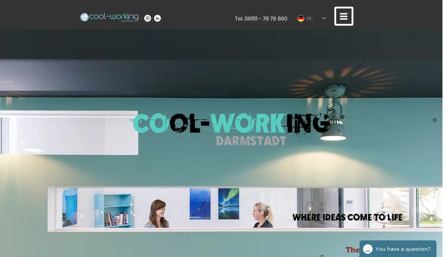 Website der Firma New Educational Revolution UG (haftungsbeschränkt) Darmstadt