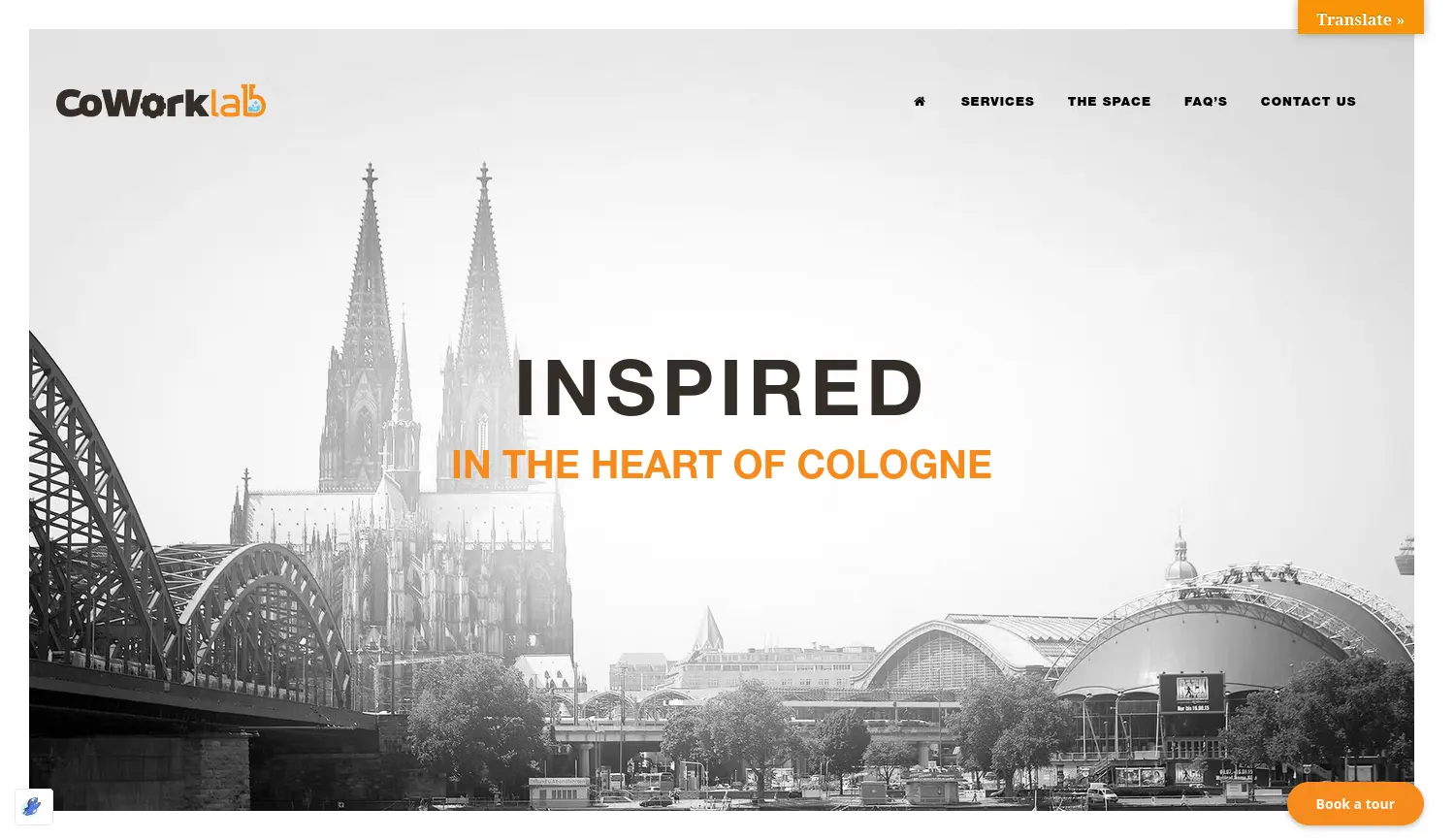 Website der Firma CoWork-Lab UG