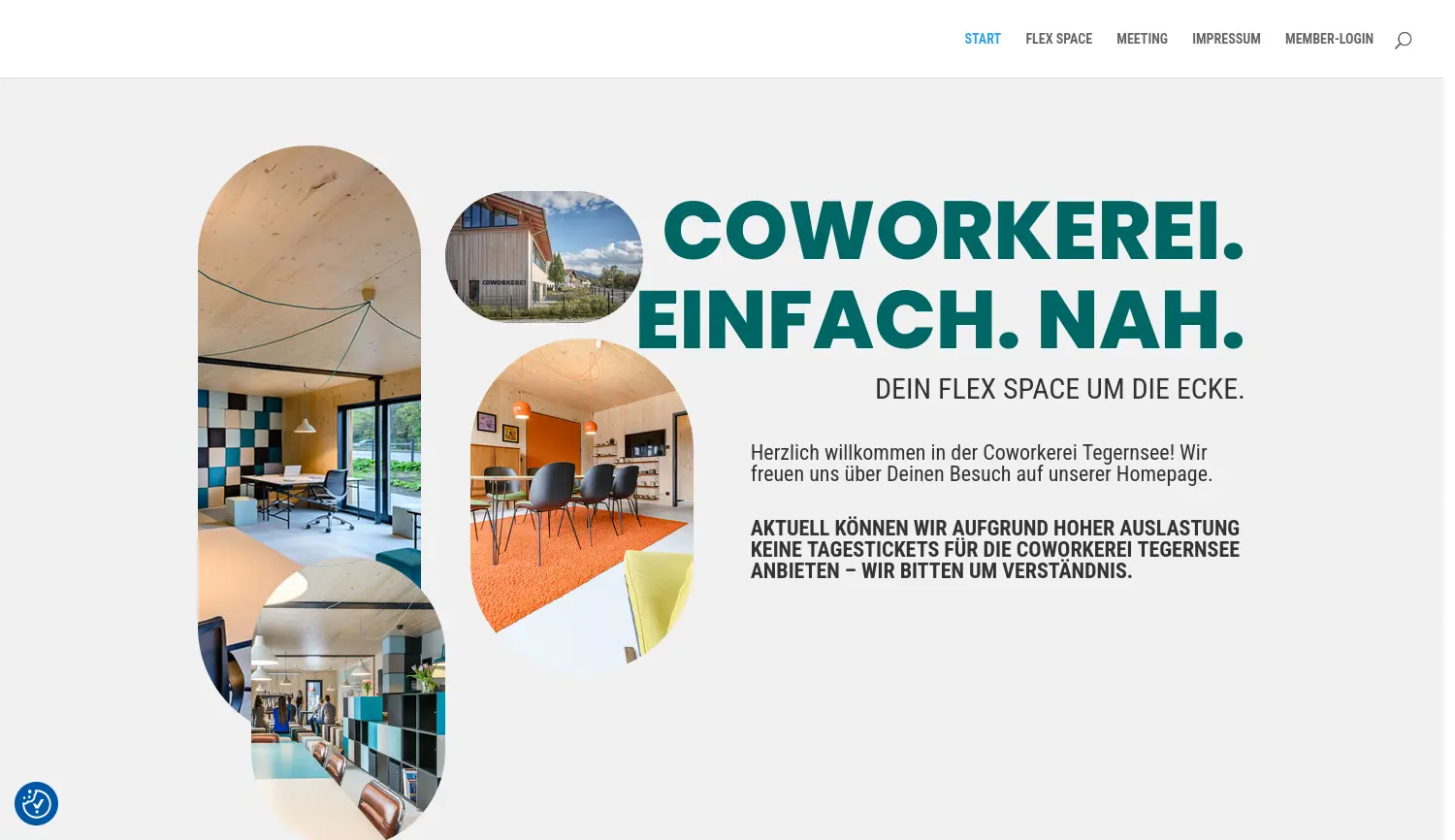 Website der Firma flowmotion GmbH
