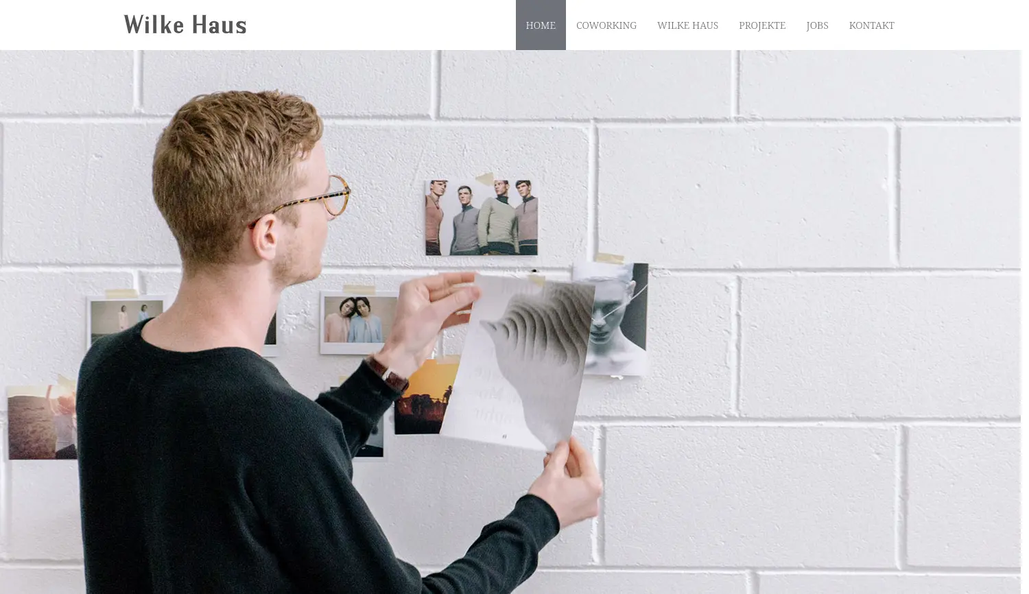 Website der Firma Wilke Haus 1a CoWorking