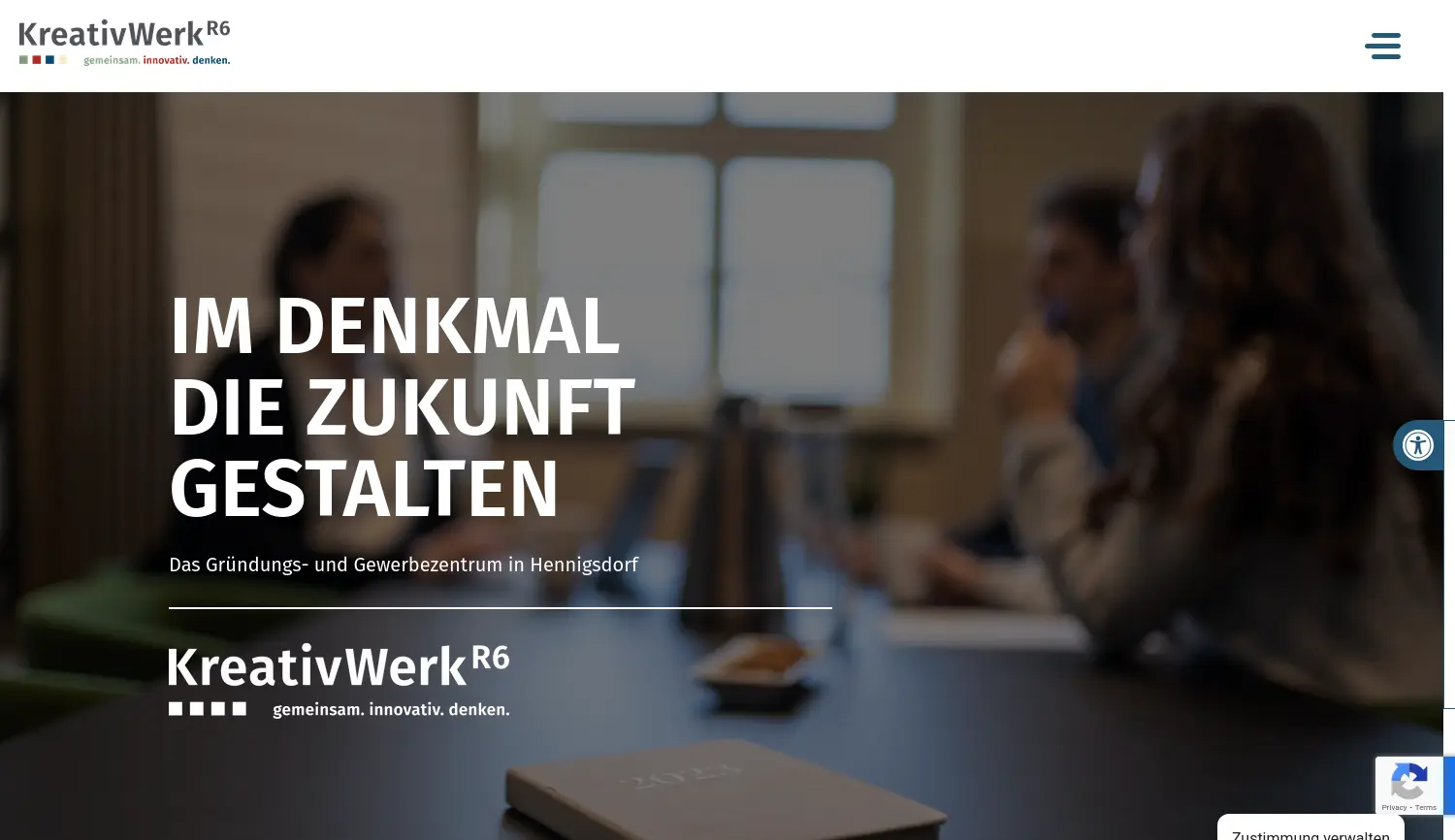 Website der Firma KBI GmbH
