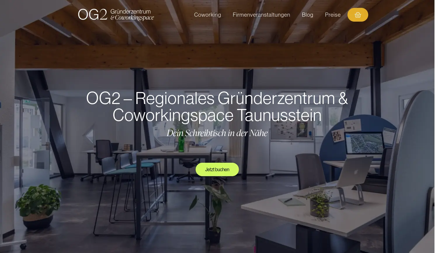 Website der Firma StaTa Stadtmarketing & Standortentwicklung Taunusstein GmbH