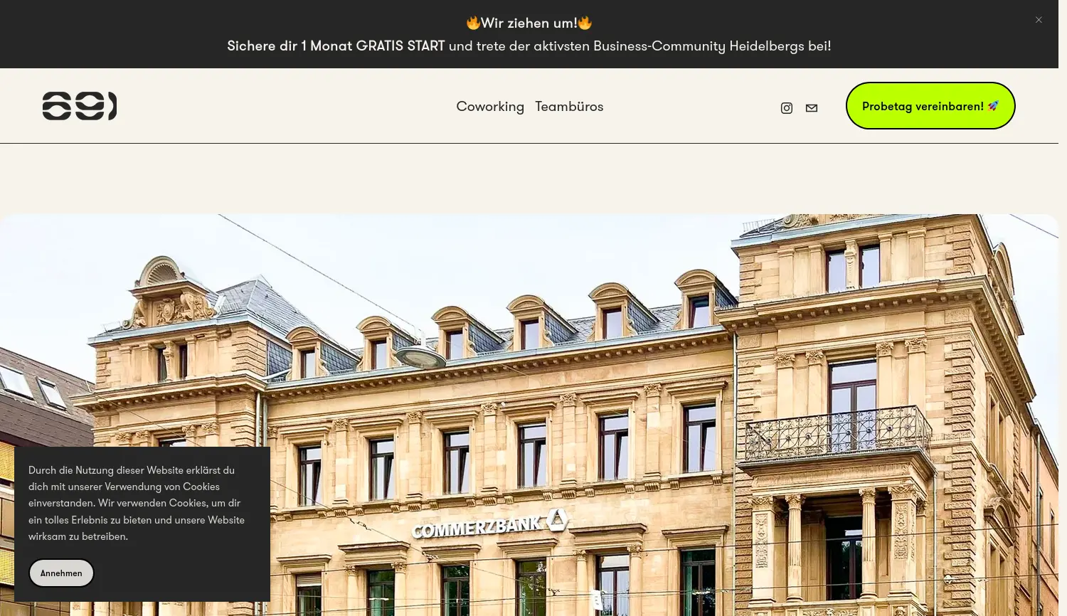 Website der Firma 691 Space UG (haftungsbeschränkt)