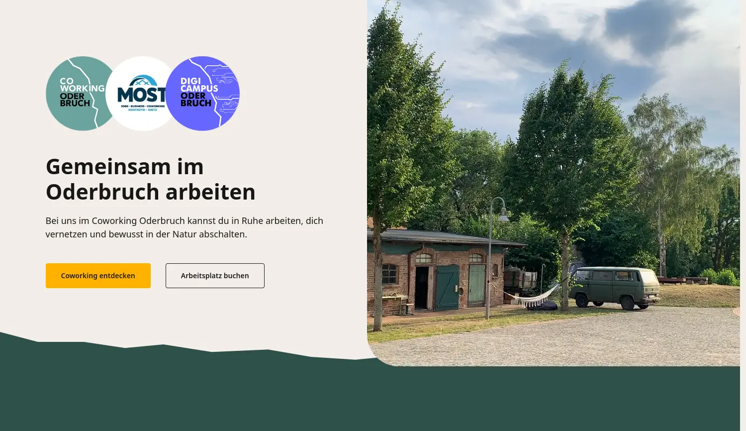 Website der Firma STIC Wirtschaftsfördergesellschaft Märkisch-Oderland mbH