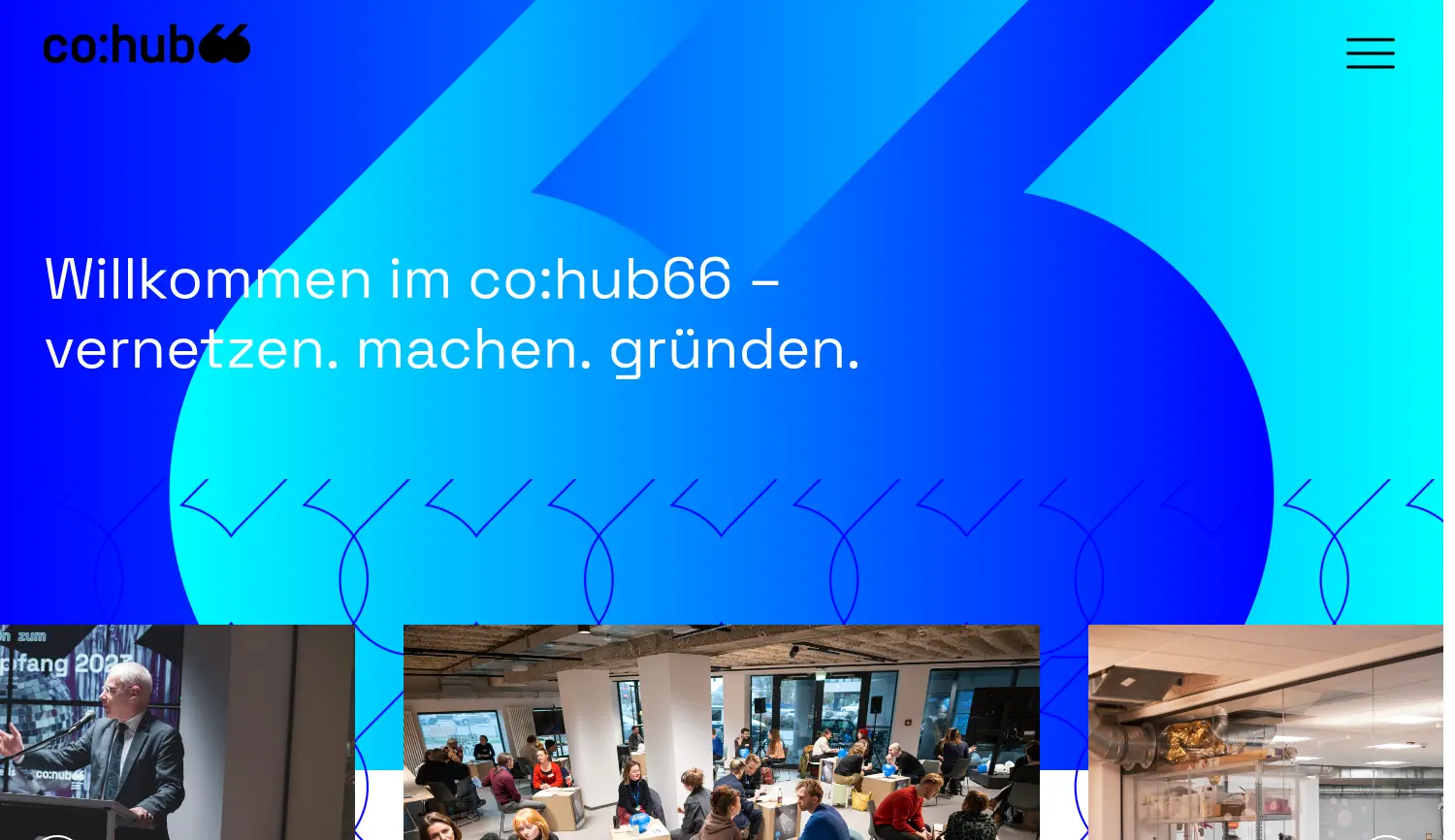 Website der Firma saaris – saarland innovation und standort GmbH