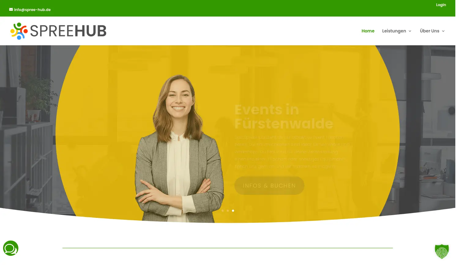 Website der Firma EAM Trusted Advisor GmbH